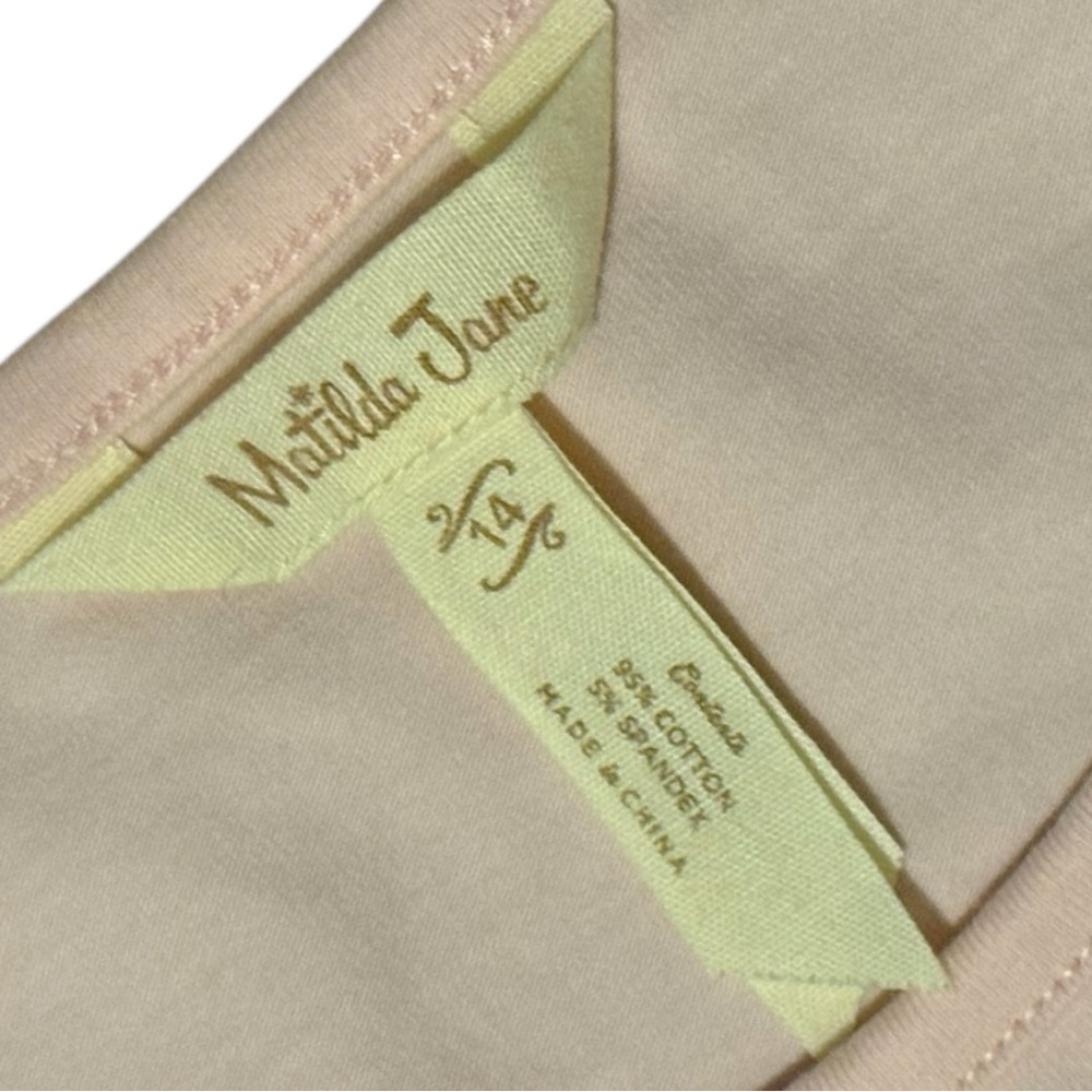 Matilda Jane Blush Pink Puff Sleeve Top Girls 14 - Picture 5 of 6